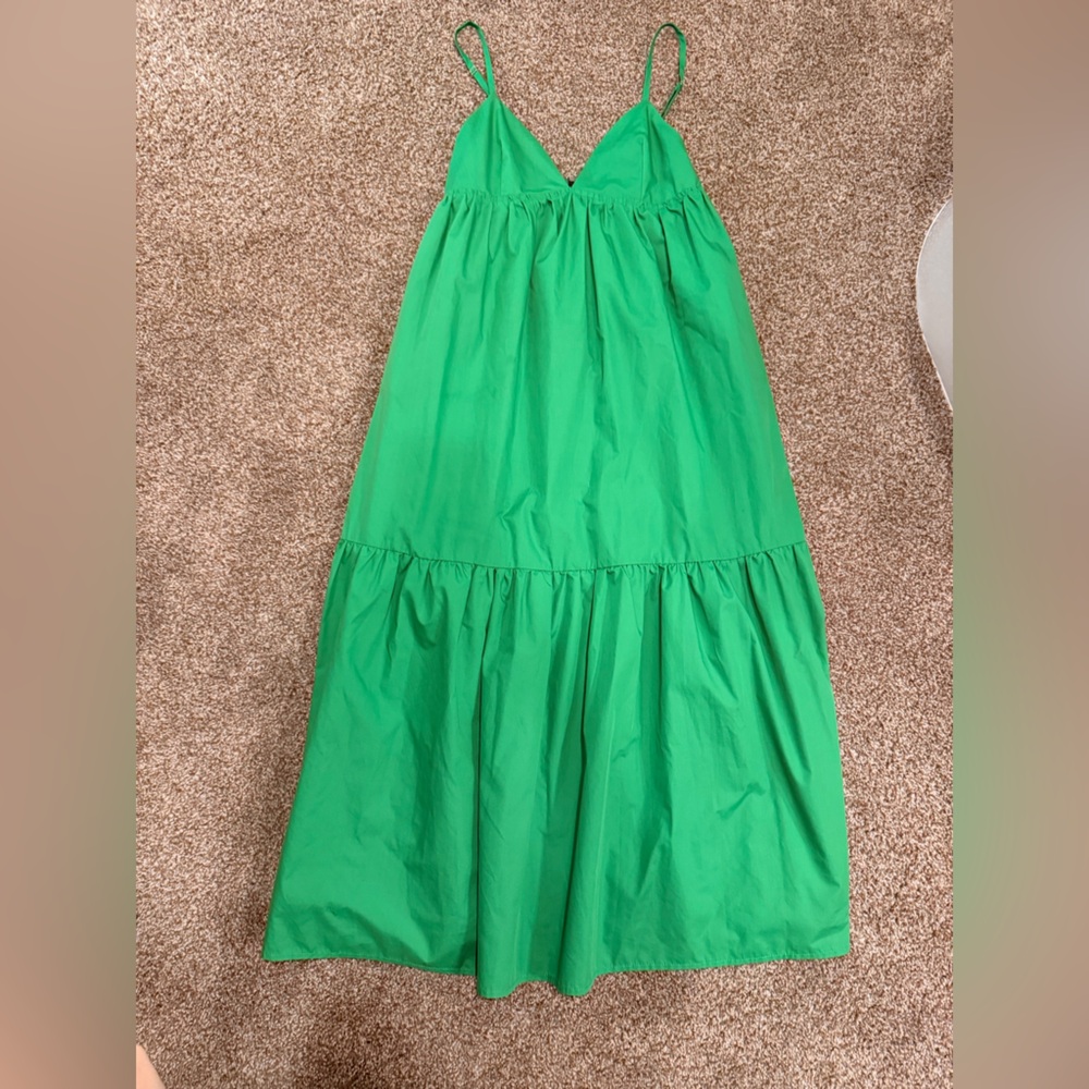 H&M Green sun Dress